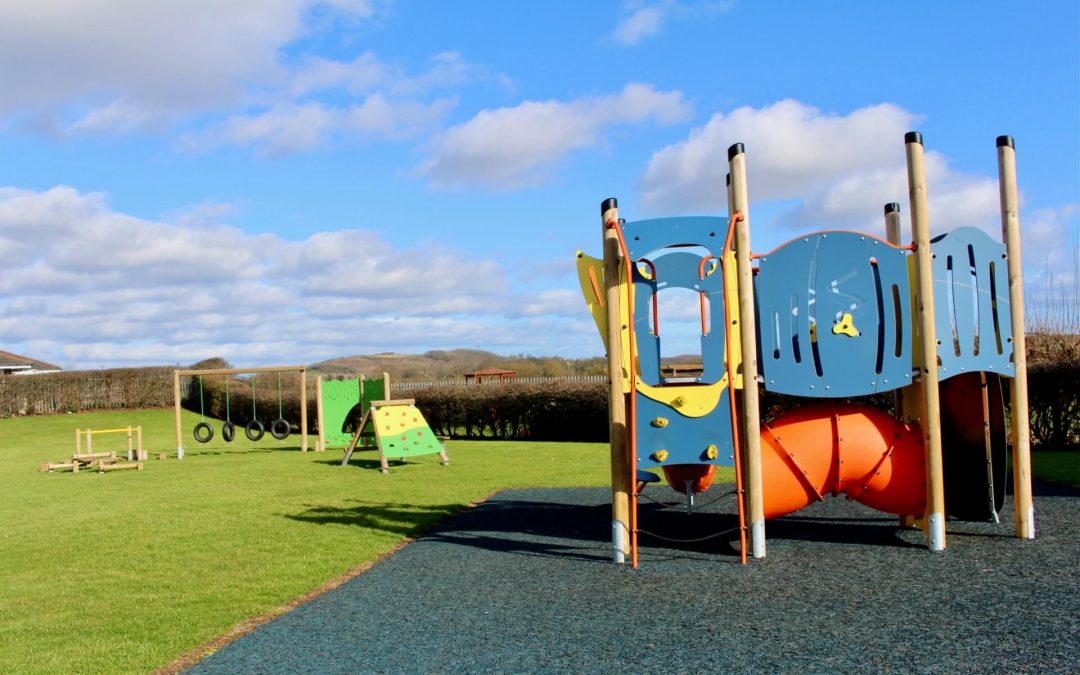 “New” play park primed and ready for return of children image